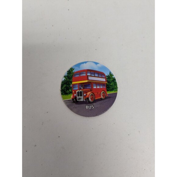 2005 Clue Mysteries Board Game Replacement Scene Tokens Pieces Set of 4 - Picture 3 of 6